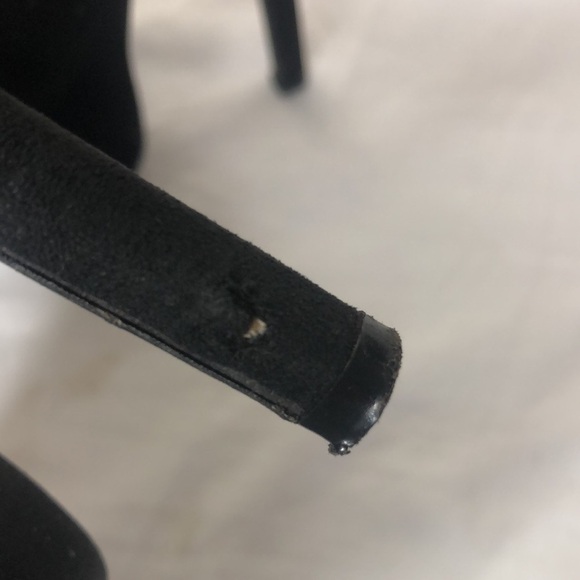 Charlotte Russe women’s 6 inch black platform stiletto heels pump size 6​ - Picture 5 of 8